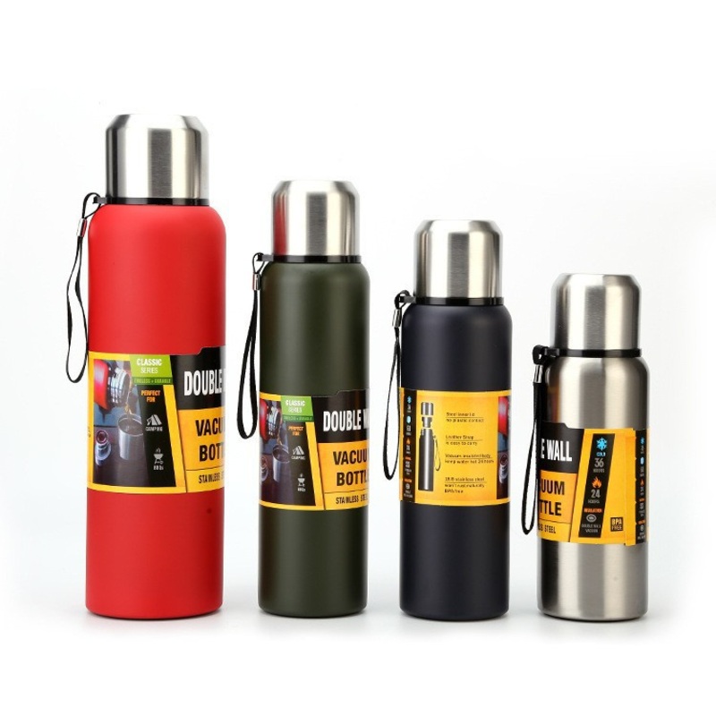 Russia Customized Stainless Steel Vacuum Flask Sports Water Bottle in 4 Sizes – Vacuum Flask and Stainless Steel Bottle price