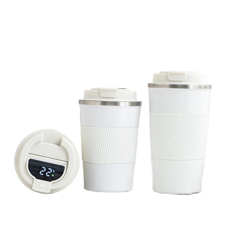 Smart Temperature Display Stainless Steel Coffee Cup Double Wall Travel Office Coffee Vacuum Cup with Lid – Stainless Steel Coffee Cup and Coffee Vacuum Cup price