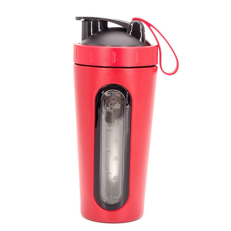 Stainless Steel Sports Water Bottle Shaker Cup, Visible Window, Leak Proof Protein Shaker Bottle – Shaker Bottle and Shake Bottle price
