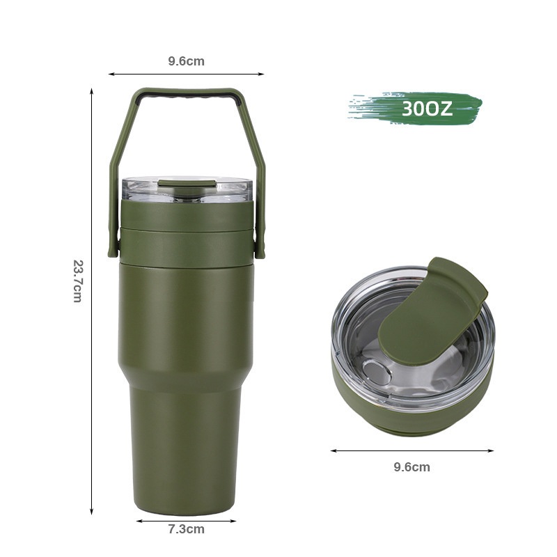 Wholesale Customizable 30oz Stainless Steel Vacuum Insulated Coffee Mug with Handle Lid – Coffee Mug and Stainless Steel Coffee Mug price