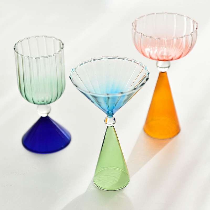 Wholesale Ins Retro European Style Water Tea Cup Household Amber Tumbler Milk Wine Glass Cup with Handle – Luxury Glass Glass and Portable Wine Glass with Lid price