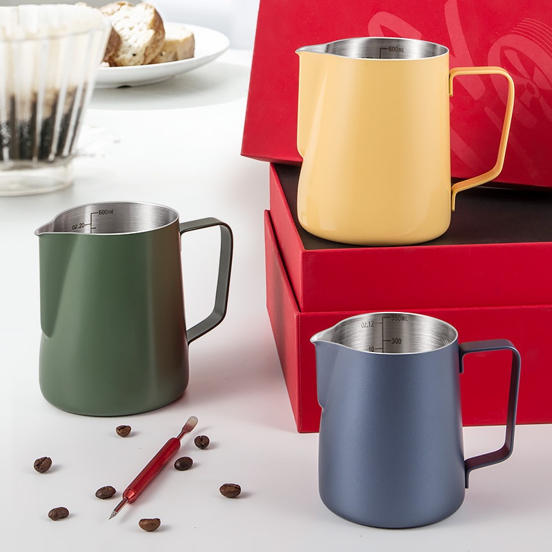 Wholesale Thickened Stainless Steel Tumbler Coffee Latte Art Frothing Perfect Milk Cup – Milk Cup and Stainless Steel Latte Cup price