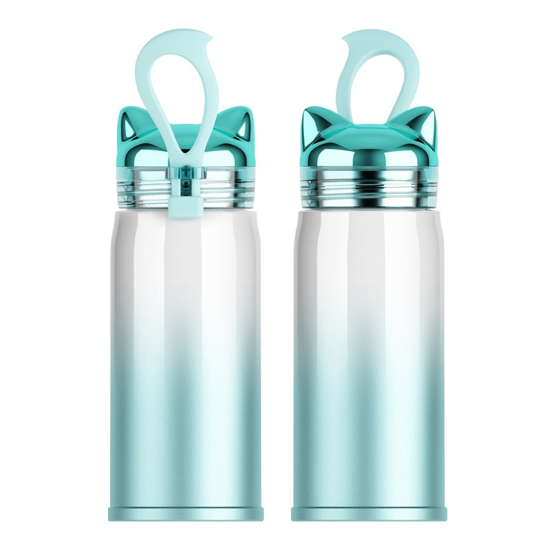 310ml Thermo Cat Ear Shape Flask 304 Stainless Steel Vacuum Water Bottle – Water Bottle and Vacuum Cup price