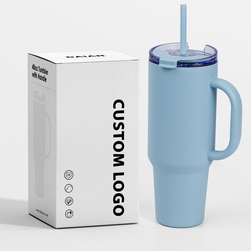 40oz Big Capacity Stainless Steel Tumblers with Metal Handle – Dishwasher Safe Tumbler and 40oz Tumblers price