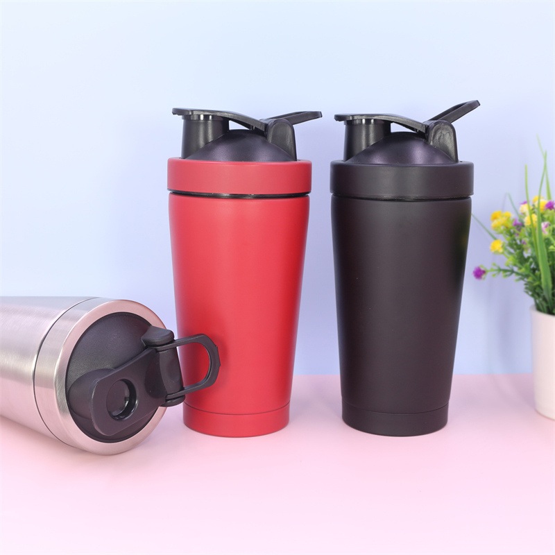 500ml stainless steel protein shaker water bottle custom drinking bottle for sports – stainless steel shaker bottle and stainless steel Protein Shaker price