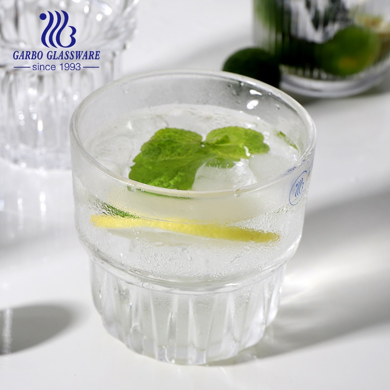 8oz Cool Water Glass Cup with Diamond Base for Sale – Waterglass Cup and Glass Cup price