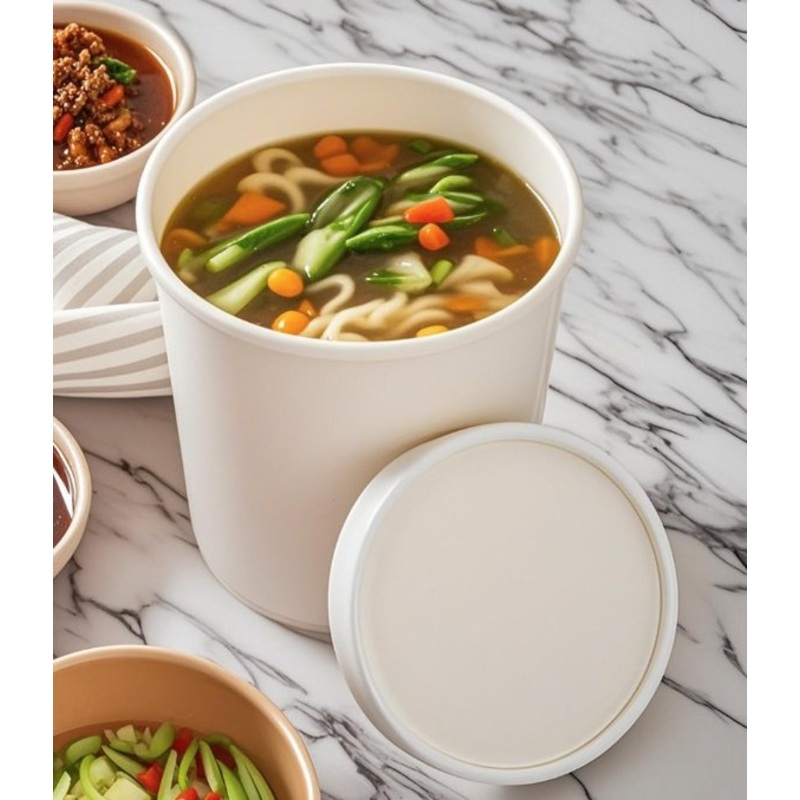 Paper Soup Cups for Quick Grab-and-Go Breakfast or Lunch – Paper Cup and Soup Cup price