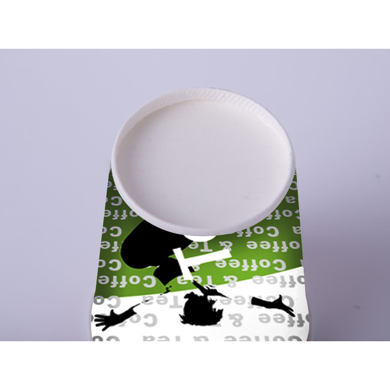 PLA 6noz Single Wall Cup Custom Disposable Paper Cup for Hot Beverage Coffee Tea – Coffee Paper Cup and Disposable Paper Cup price