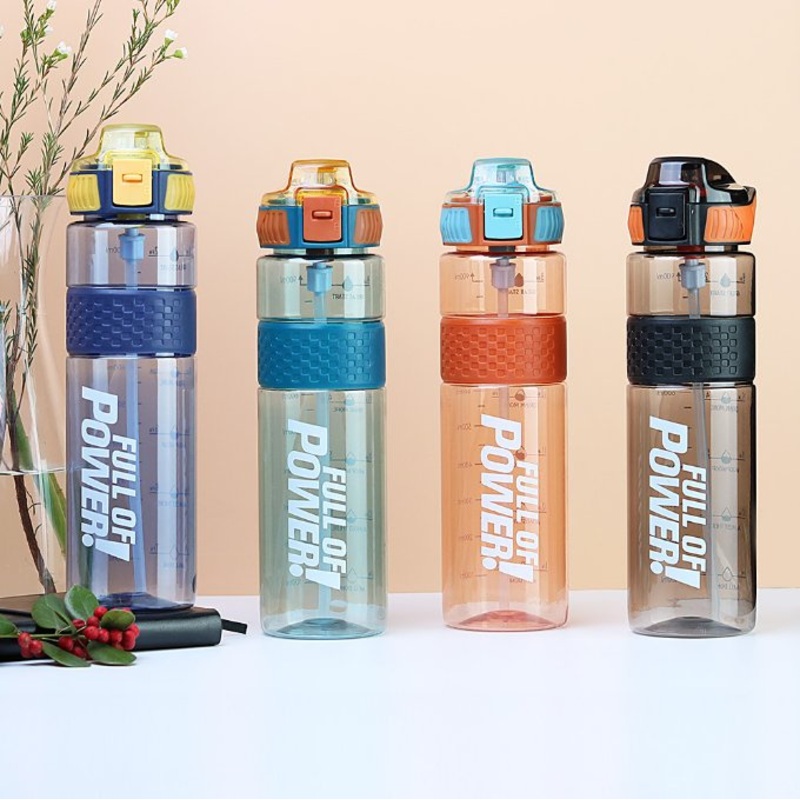 Plastic Cup Creative Portable Straw Cup Simple – Bottle and Water Bottle price