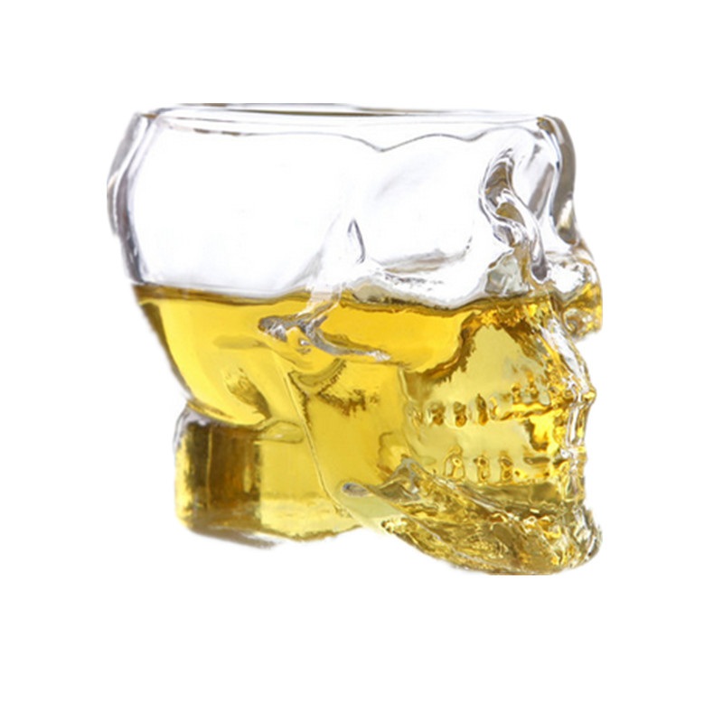 Skull Design Glass Cup Ceative Whisky and Liquor Mug – Glass Cup and Skull Glass Cup price