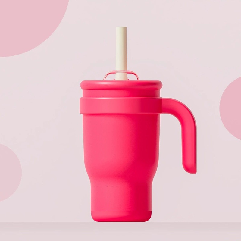 14oz Leakproof Insulated Coffee Mug Water Bottle Traveler Tumbler Cup with Handle and Spill-Proof Straw Custom Outdoor 14oz Kids Tumbler – Coffee Cup and Thermos Cup price