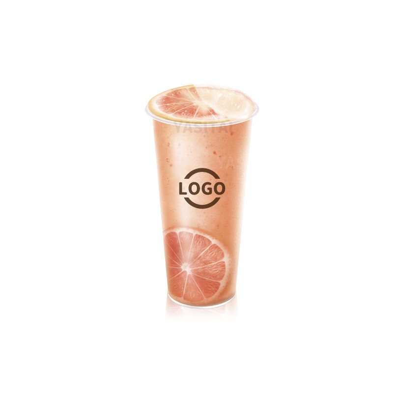 2023 Manufacturer Disposable 16 Oz 24 Oz Plastic Cup Juice Milk Tea Cups Injected PP – PP Injection Cup with Lid and Bubble Tea PP Injection Cup price