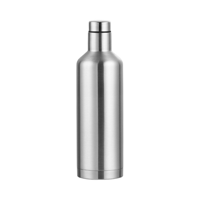 500ml Wholesale Double Wall Insulated Stainless Steel Wine Bottle Vacuum Flask in Stock – Vacuum Flask and Stainless Steel Bottle price
