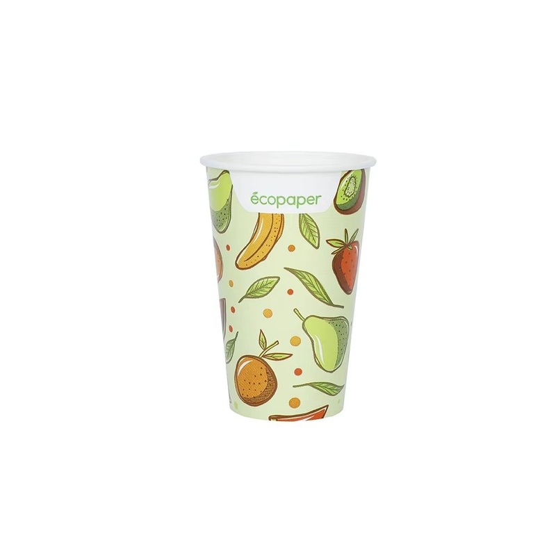 9 Oz Food Grade Single-Wall Custom Paper Cup with Handle – Paper Cups for Coffee and Coffee Mugs with Plastic Lids price