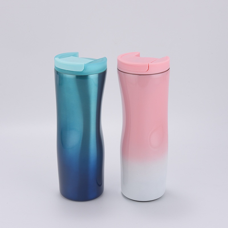 Fashionable Colorful Gradient Irregular Handy Thermal Cup – Vacuum Flask and Vacuum Cup price