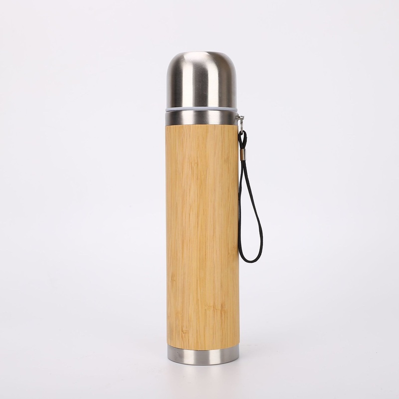 Natural Eco-Friendly Customized Stainless Steel Bamboo Water Bottle – Bamboo Water Bottle and Bamboo Coffee Mug price