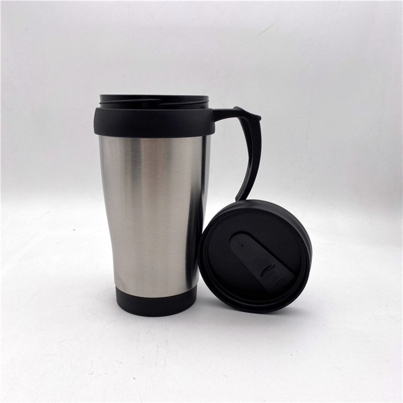 No Minimum BPA Free Customizable Logo Eco-Friendly Wholesale 16 Oz Coffee Mug Stainless Steel Tumbler – Stainless Steel Travel Mug and Stainless Steel Cup price