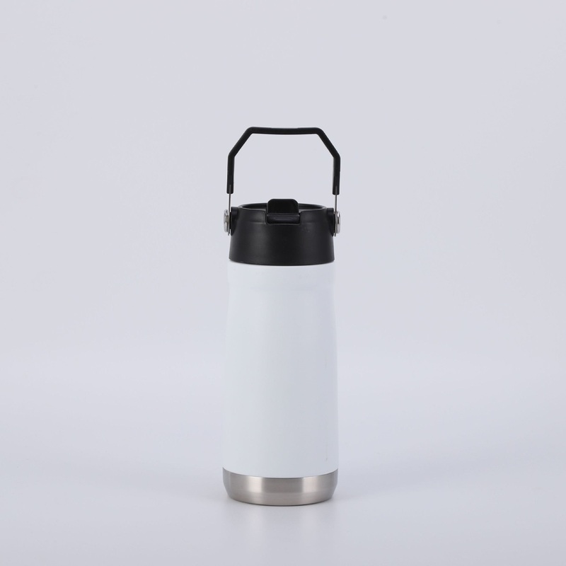 OEM Double Wall Stainless Steel Travel Mug Luxury Sports Water Bottle Classic Vacuum Bottle with Flip Straw Handle – Tumblers and Mug Cup price