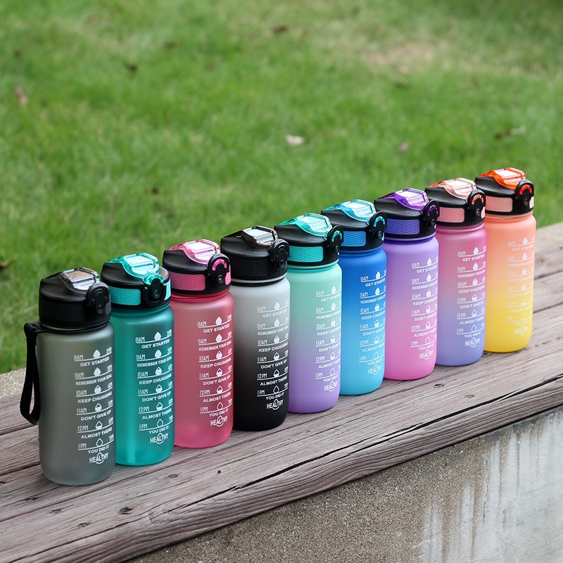 Water Bottle BPA Free Tritan Plastic 20oz Motivational Fitness Sports Water Bottle Leakproof – Water Bottles and Sports Water Bottles price