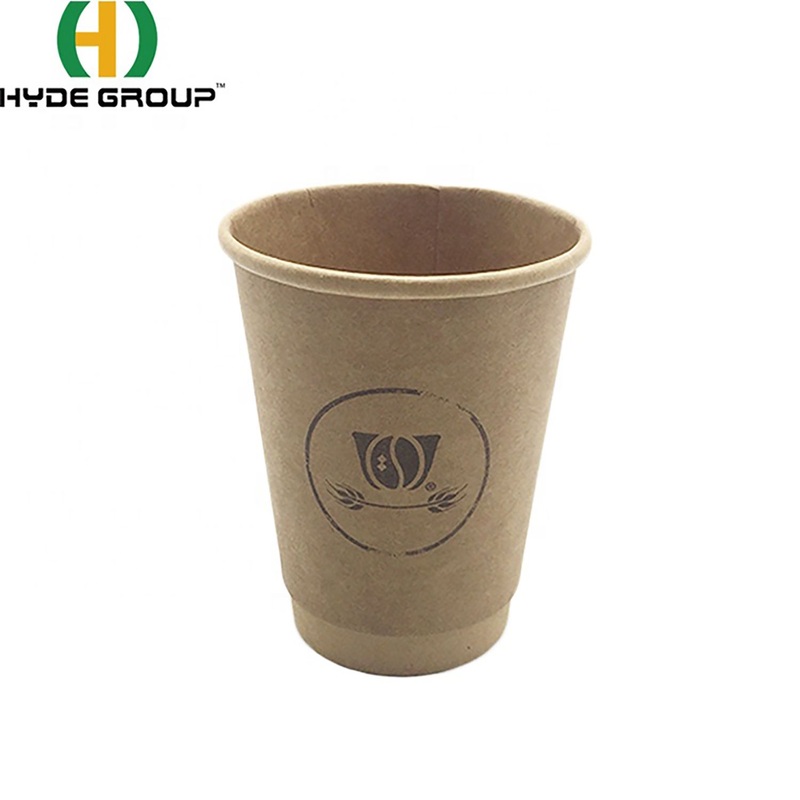 100% Wood Pulp Kraft Paper Cup 8oz Double Wall Paper Cups – Double Wall Paper Cups and 8oz Paper Cups price