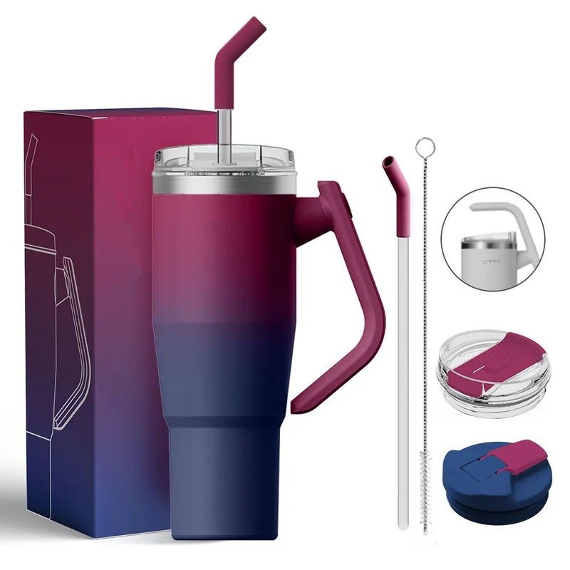 32oz 40oz Stainless Steel Tumbler Travel Tumbler Vacuum Insulated Tumbler Cup with Straw Lid – 40oz Tumbler Travel Tumbler and 40oz Insulated Tumbler Cup price
