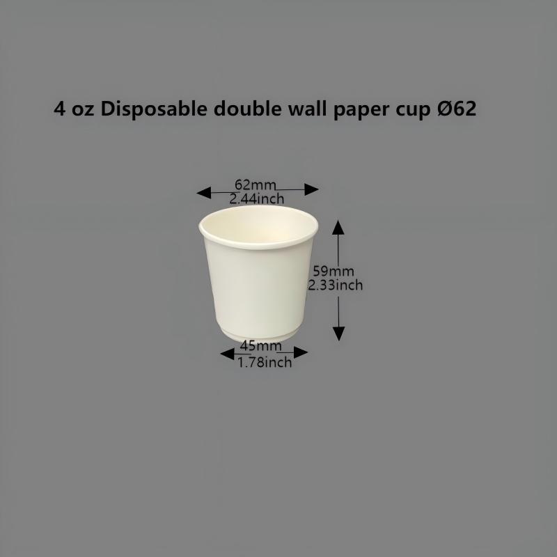 Logo Printed Disposable Takeaway Double Wall Paper Cup for Hot Coffee Drinks with Lids – Logo Printed Paper Cups and Paper Cup for Hot Coffee price