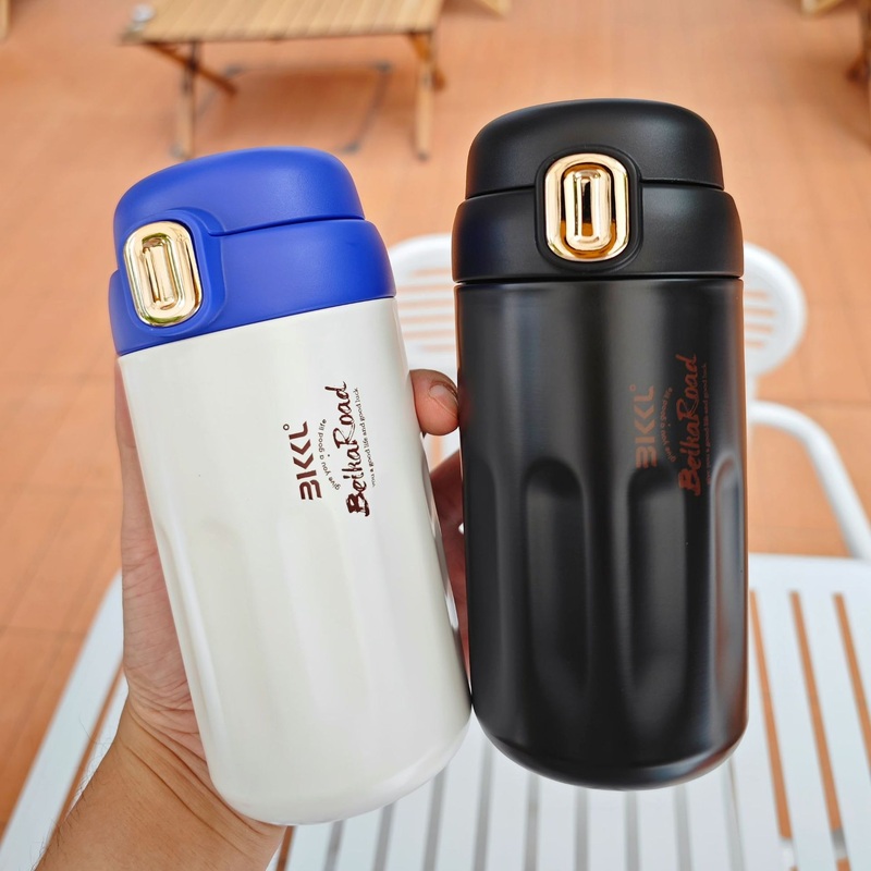 Minimally Designed Stainless Steel Vacuum One Key Pop Lid Direct Drinking Cup – Vacuum Flask and Vacuum Cup price