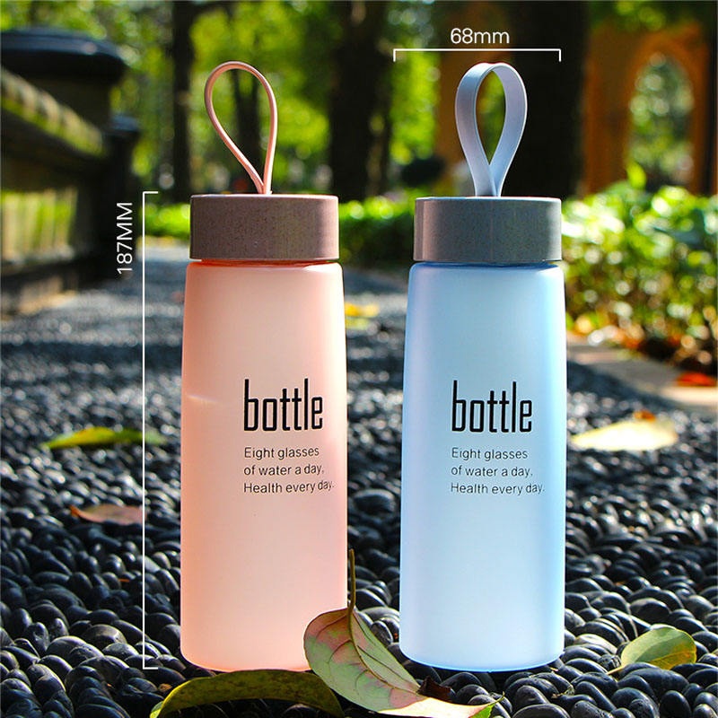 Sport Proof Drinking Portable Fashion Drinkware Colorful Glass Water Bottle – Glass Bottle and Water Glass price