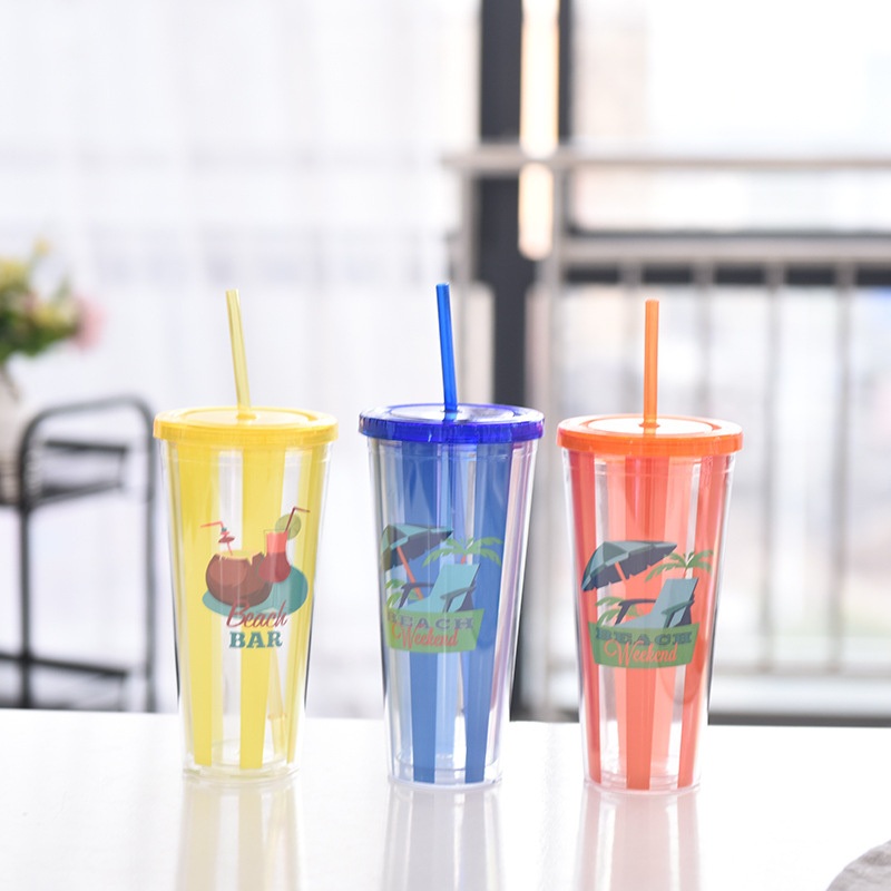 Transparent Double-Layer Summer Juice Cup – Plastic Bottle and Pet Bottle price