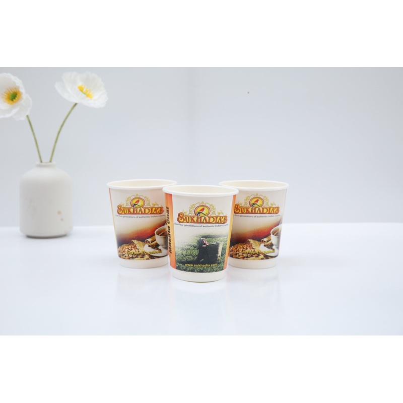 8oz 10oz 12oz 16oz 20oz Water Based Coating Disposable Hot Drinking Double Wall Paper Mug – Mug and Paper Cup price