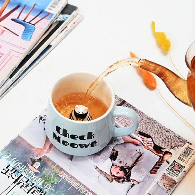 Cute Dachshund Puppy Ceramic Mug 400ml Exquisite Cartoon Design Safe Business Gifts for Couples Girls Birthday Celebrations – Ceramic Mug and Mugs Ceramic price