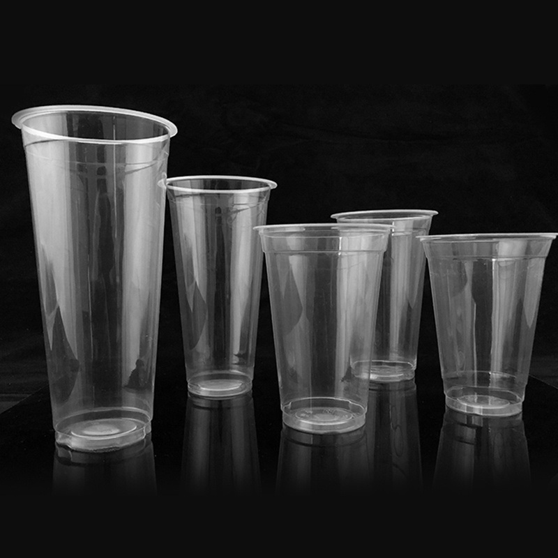 Disposable Clear Juice Coffee Cups Plastic Biodegradable PP Cup – Plastic Cups and Disposable Plastic Cup price
