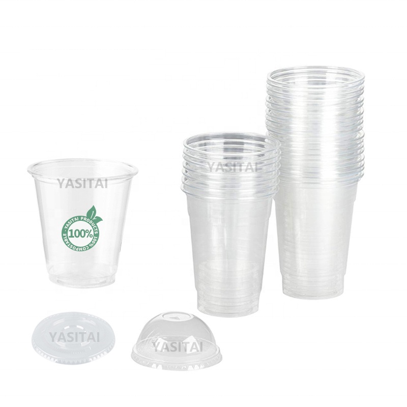 Eco Friendly Biodegradable Compost PLA Cup Plastic Cup Cold Drink Cup – Cold Drink Cup and Plastic Cup price