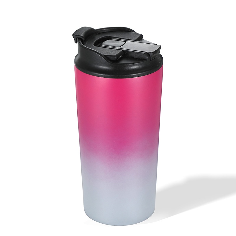 Everich New Design Eco-Friendly Double Wall Stainless Steel Coffee Mug Tumbler Leak-Proof with 2 in 1 Cover – Spill Proof and OEM ODM Mug price