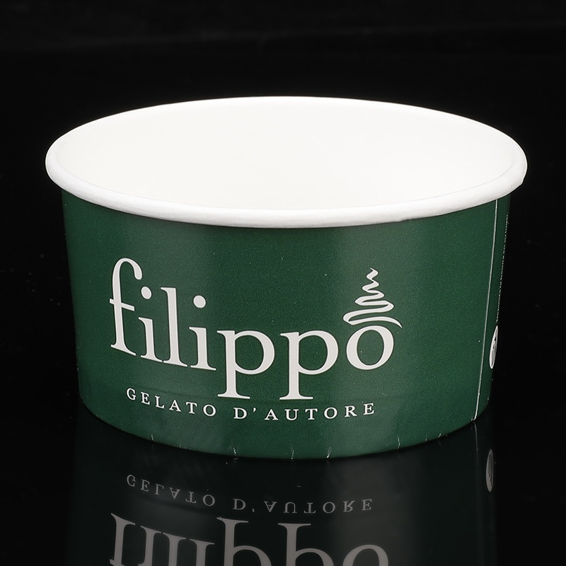 Insulation Disposable Paper Cup Hot Beverage Coffee Drinking Paper Ice Cream Cup – Disposable Paper Ice Cream Cup and Paper Ice Cream Cup price