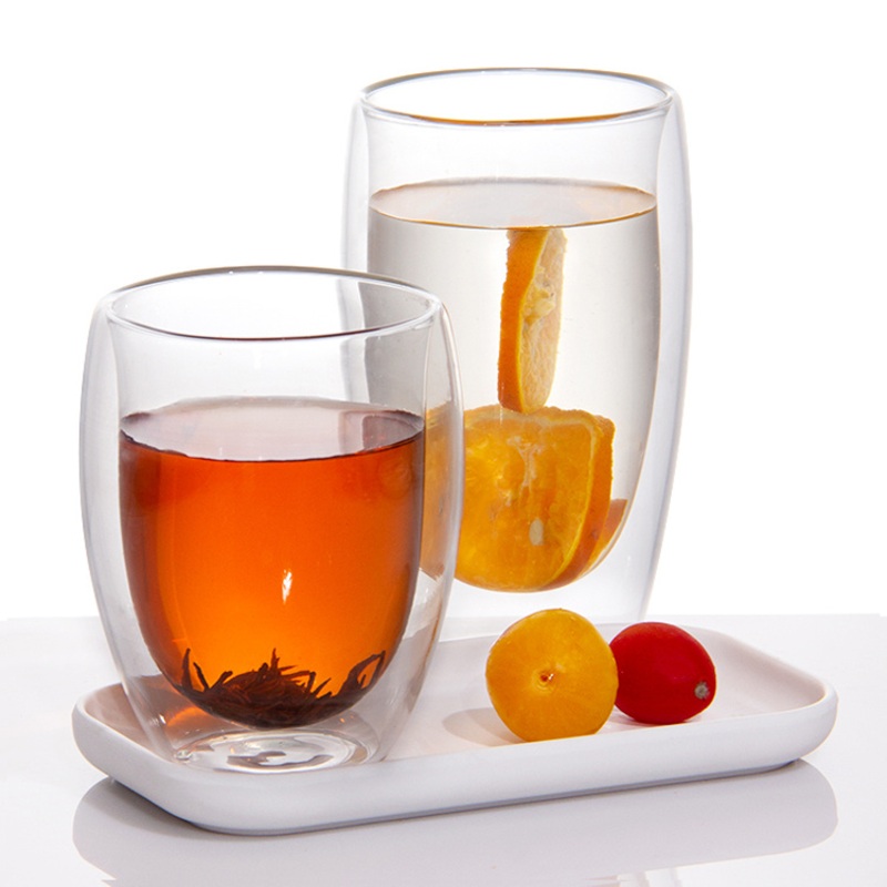 Premium Double Wall Espresso Mugs – Borosilicate Glass Design – Glass Cup Mugs and Glassware price