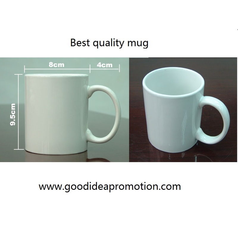 Promotion Custom Logo White Ceramic Coffee Mug with Handle – Ceramic Mug and Ceramic Mugs price