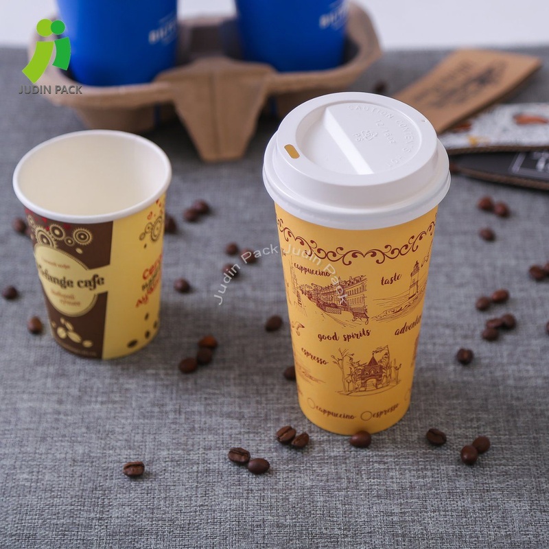 Single Wall with Custom Printed Disposable Paper Cup for Hot Drinks – Paper Cup and Disposable Cup price