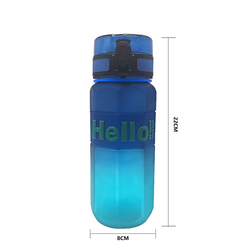 Wholesale Gradient Color Fitness 750ml BPA Free Outdoor Plastic Water Bottle – Mini Plastic Cup and Plastic Water Bottle BPA Free price
