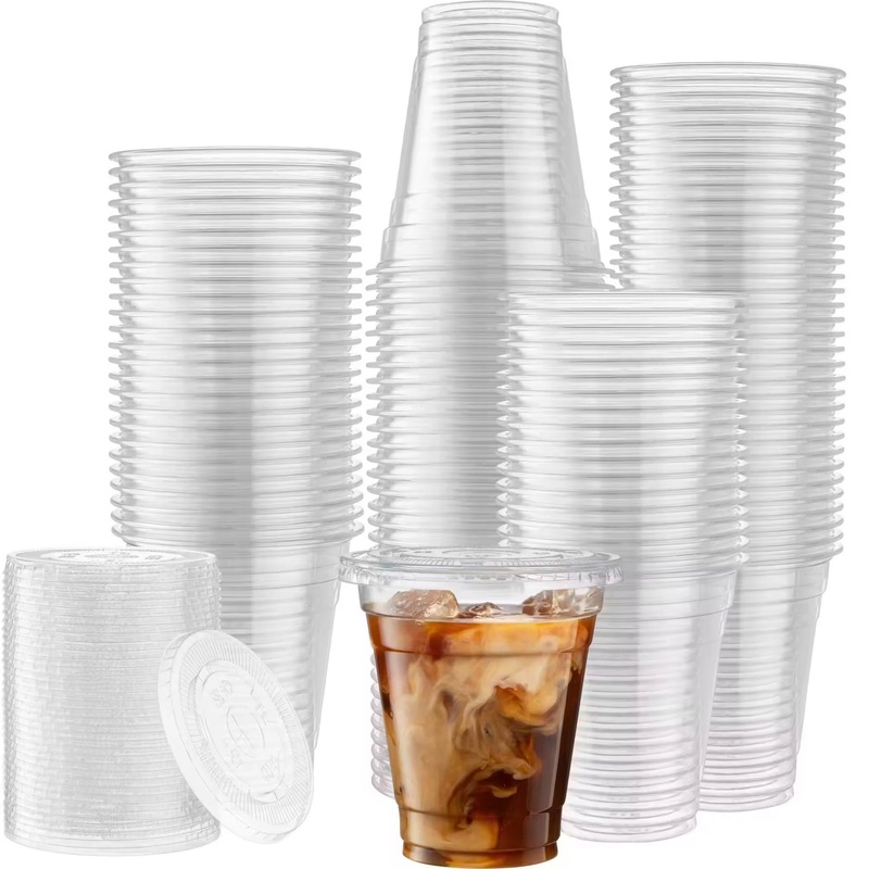 10oz 12oz 14oz 16oz 20oz 24oz Custom Pet Flat Bottom Clear Cup 89mm Disposable Plastic Ice Cream Cup Transparent Plastic Cup – Disposable Plastic Cup and Ice Cream Plastic Cup price