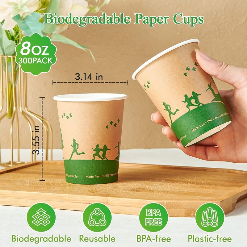 250ml 360ml 400ml 500mlcreative Coffee Paper Cup Disposable Custom Logo Single/Double Wall Coffee Tea Paper Cups – Coffee Paper Cup and Customized Paper Cup price