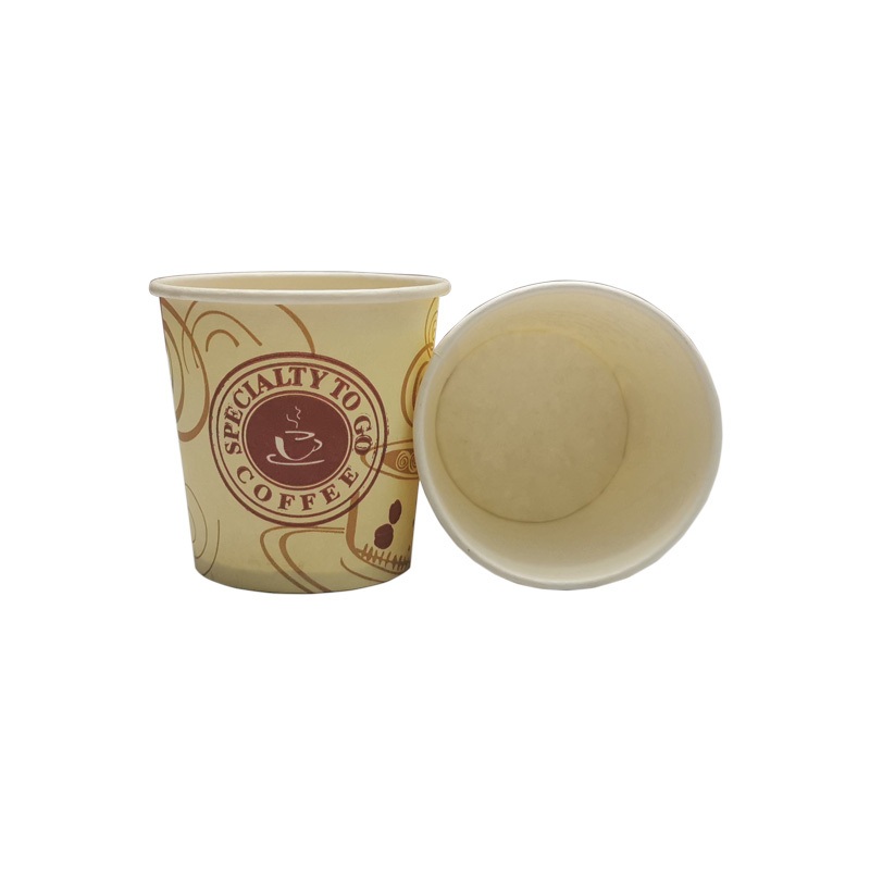 4oz Tasting Paper Coffee Cups with Lids Single Wall Style Cups – Paper Cup and Cup price