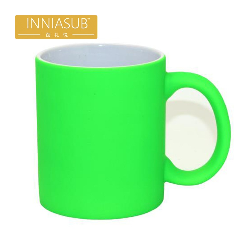 Beatiful Customization Coffee Mug Fluorescent Ceramic Mug 11oz Colorful Coffee Tea Cup – Sublimation Mug and Magic Mug price