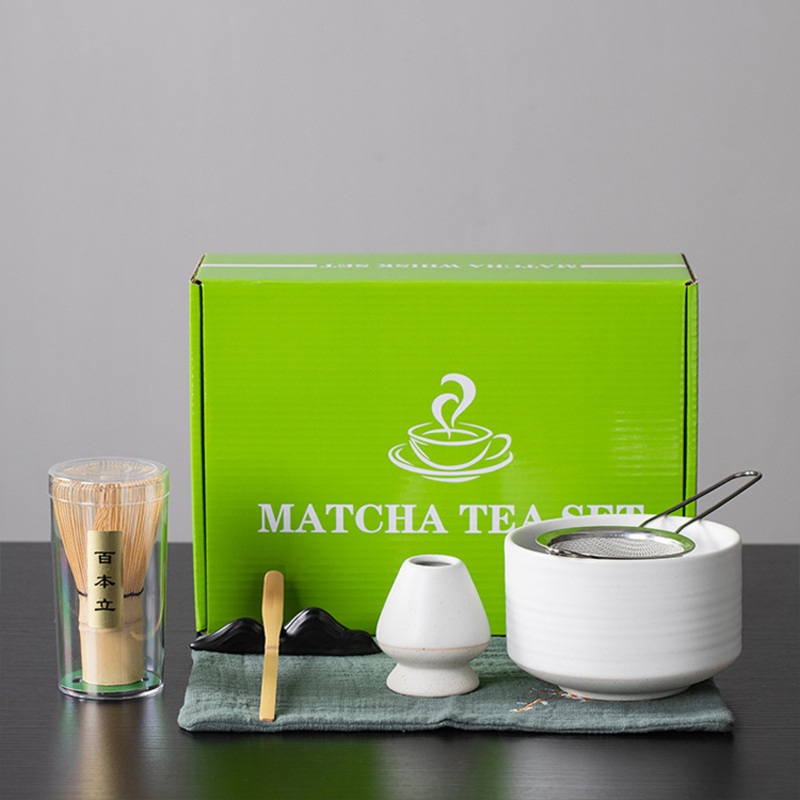 Custom Logo Matcha Bamboo Whisk Japanese Matcha Bamboo Tea Whisk Set Traditional Scoop – Bamboo Whisk Set and Tea Brush Green Tea price
