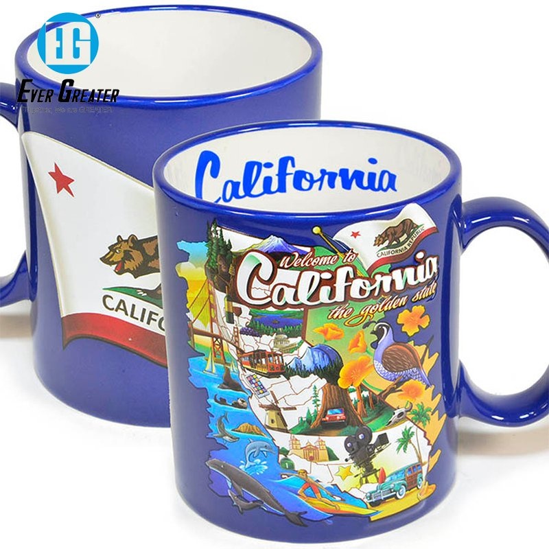 Customized Sublimation Mug Ceramic Christmas Mugs Custom Souvenir Ceramic Mug – Souvenir Mug Stoneware Mug Coffee Mug price