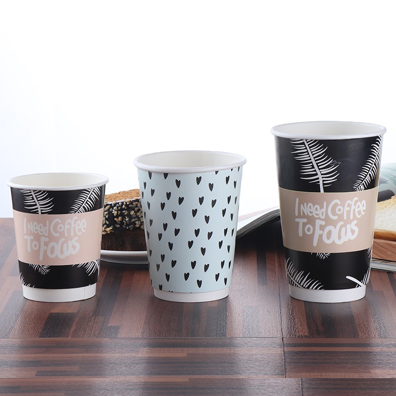 Eco-Friendly Custom Printed Disposable Coffee Paper Cups 8 Oz – Paper Drinking Cup and Paper Cup price