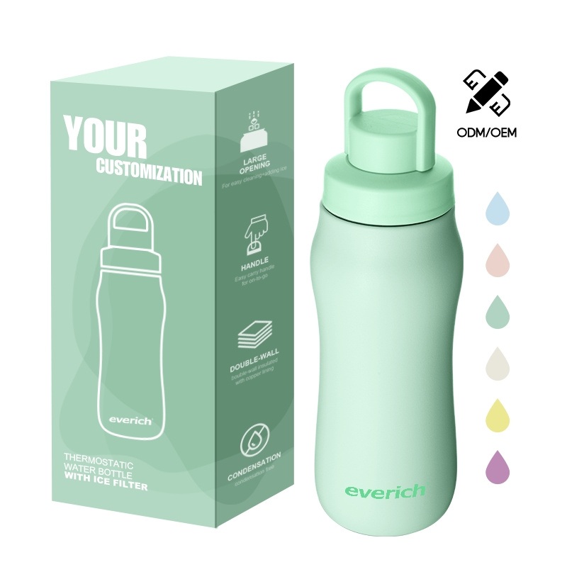 Everich 18/8 Food Grade Double Wall Stainless Steel Insulate Flask Tumbler BPA Free – Stainless Steel Bottle and Water Bottle price