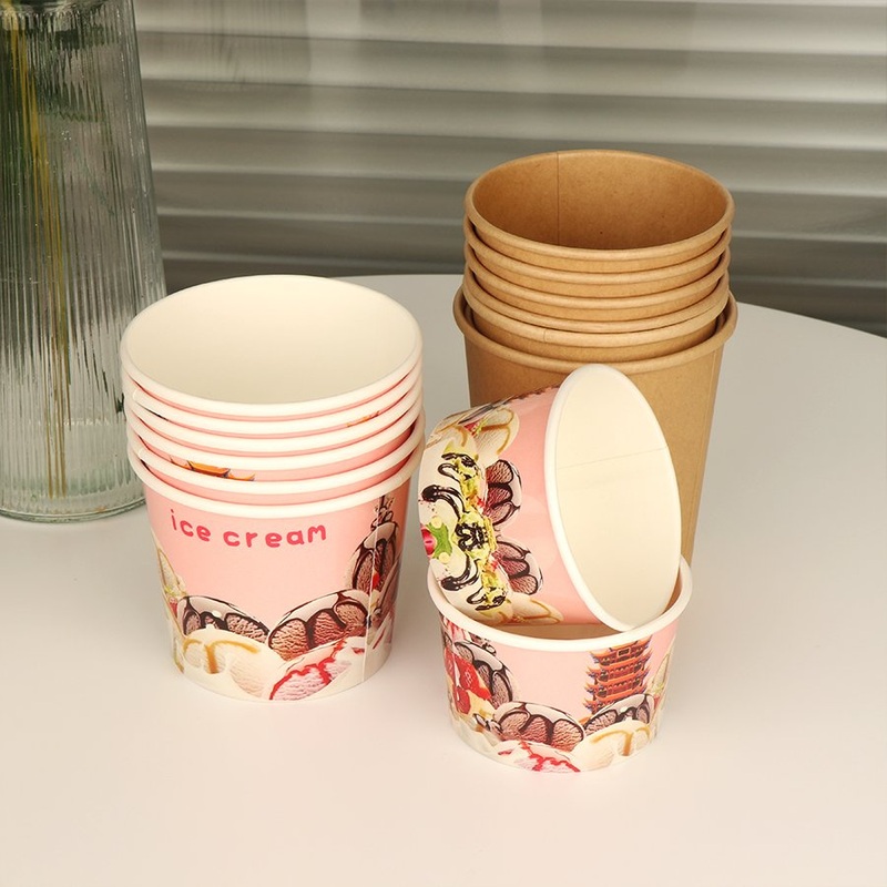 Factory Price Custom Logo Ice Cream Cup with Lid for Soup Parties – Cup and Ice Cream Paper Cup price