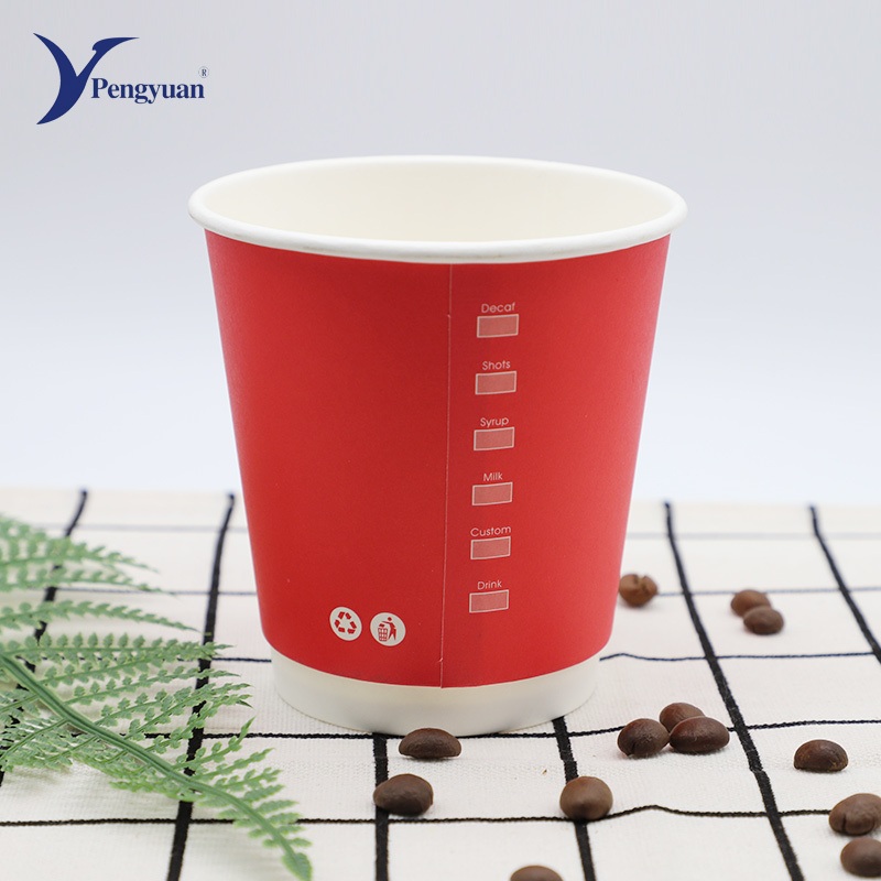 PE Coated Paper Cup Biodegradable PLA Coffee Paper Cup Hot Coffee Paper Cup – Coffee Paper Cup and Disposable Paper Cup price