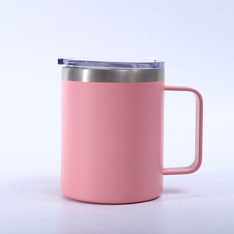 Spray Coated Stainless Steel Double-Layer Vacuum Handle Mug – Vacuum Flask and Vacuum Cup price